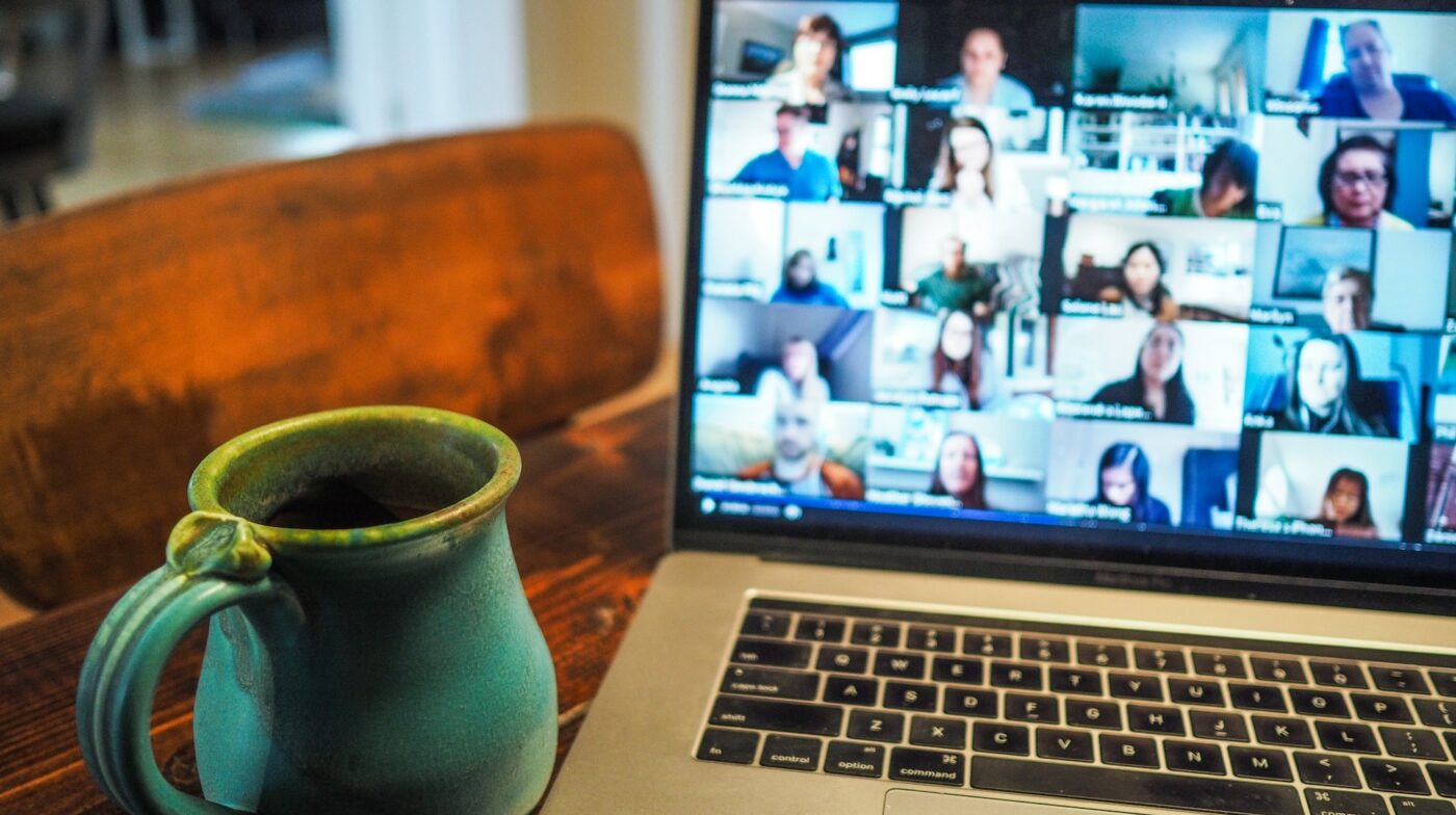 laptop and tea